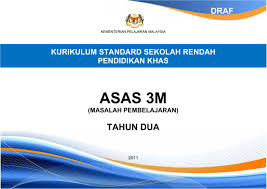 Kurikulum suatu rencana pendidikan, dan suatu bidang studi. Ds Asas 3m Thn 2 Program Pendidikan Khas Integrasi Bahasa