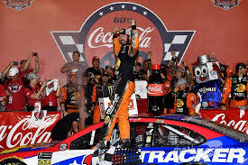 They were among the 26 wins he collected during 12 years at nascar's top level. Coke 600 Martin Truex Jr Wins After Wild Four Wide Pass