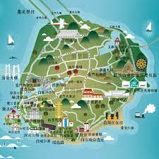 廈門觀光局廈門地圖手帕繪圖設計 places to visit city screenshots