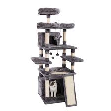 Intricately styled and visually pleasing to the eye, luxury cat. Luxury Pet Cat Tree House Condo Furniture Multi Layer Cat Tree With Ladder Toy Sisal Scratching Post For Cat Climbing Jumpingtoy Furniture Scratchers Aliexpress