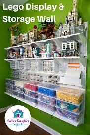 Space Saving Lego Display And Storage Wall In 2020 Lego Display Lego Wall Lego Room