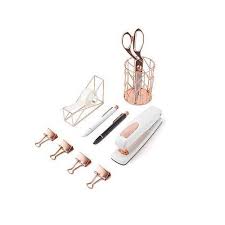 Desk Accessory Organization Kit Rose Gold U Brands Https Www Amazon Com Dp B06xhkmkv4 R Gold Desk Accessories Rose Gold Accessories Stylish Desk Accessories
