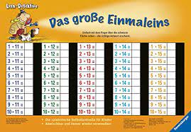 Multiplikations tabelle großes einmaleins leere vorlage leere einmaleins tabelle für das große 1x1 bis 400. Das Grosse Einmaleins Lernen Mit Der Zaubertafel Amazon De Bucher