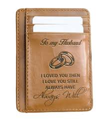 We rounded up the best gifts for your wife in 2021, whether it's for an anniversary, birthday, or just because. Memory Wife To Husband Gift Best Anniversary Gifts For Him Slim Wallet Card Hold For Sale Online Ebay