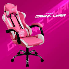This chair is everything you never knew you wanted. Office Chair Likeregal Computer Gaming Chair Pink Nylon Feet Leather Gaming Chair Home Office Without Footrest Lazada Ph