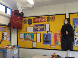Harry Potter Display Board Harry Potter Classroom Harry Potter Display Harry Potter Classes