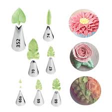 Pastry decorating tips & accessories. 7 Pcs Set Leaves Cream Metal Tips Stainless Steel Icing Piping Nozzles Cake Cream Decorating Cupcake Pastry Tools Cupcake Decorations For Halloween Cupcake Towelcupcake Bag Aliexpress