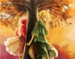The Wolf Fell In Love With Little Red Riding Hood Len Kagamine Red Riding Hood Vocaloid Little Red Ridding Hood