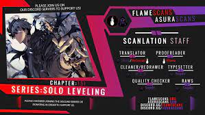 Read and download chapter 11 of solo leveling manga online for free at sololevelingmanhwa.net. Solo Leveling Chapter 151 Scans Raw