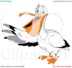 Royalty Free Rf Clipart Illustration Of A Friendly Pelican Presenting By Yayayoyo 218902 Illustration Clip Art Art Images