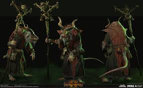 Artstation Skaven Grey Seer Creative Assembly Warhammer Warhammer Skaven Total War
