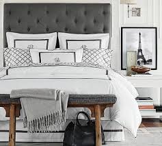 00 harbor house 100% cotton ultra soft duvet set all season bedding oversized comforter cover, king(106x90), chelsea paisley blue Morgan Banded 400 Thread Count Organic Percale Duvet Cover Pottery Barn