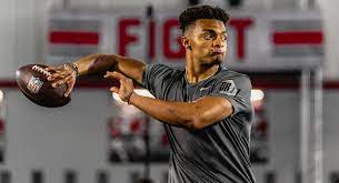Facing a potential plethora of all that is known is that either jones, north dakota state's trey lance or ohio state's justin fields will that is not jones' game. Justin Fields Will Hold Another Pro Day Throwing Workout On April 14 San Francisco 49ers Expected To Attend Eleven Warriors