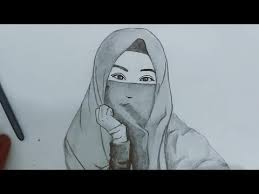 Maybe you would like to learn more about one of these? Lukisan Kartun Muslimah Bercadar Cikimm Com
