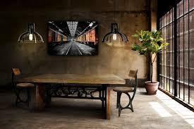 Large Black Iron Industrial Pendant Light 20 Diameter