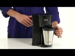 Black And Decker Brew And Go Coffee Maker Instructions Black Decker Brew N Go Personal Coffee Maker Youtube