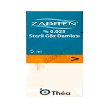Zaditen Steril Goz Damlasi 5 Ml Ilaclar Net