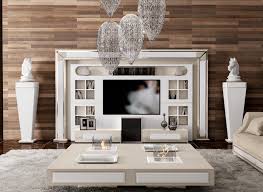 This home hall tv design is a beautifully crafted sleek contemporary unit made along crisp lines that work best as a great home design to exhibit decorative accessories. Luxury Tv Wall Unit Designed And Produced By Vismara Design