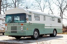 Image result for Blue 1969 Motor Home