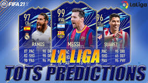 Team of the week 31. Fifa 21 La Liga Tots Predictions La Liga Team Of The Season Fut 21 Youtube
