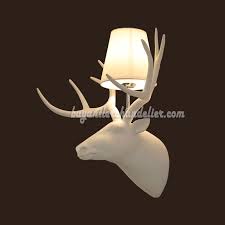Wall Mount Buyantlerchandelier Com This diy uses white roses and fresh greenery to update rustic antler wall decor.