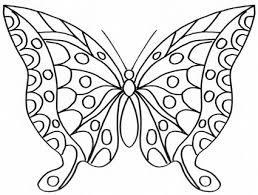 Elegante Bella Farfalla Disegno Da Colorare Disegni Da Colorare E