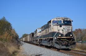 Bnsf Sd70mac 9825 734 Burlington Northern River Basin Burlington