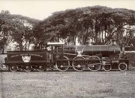 1905 British India. Great Indian Peninsula Railway Poster. Bombay to Poona. The Great Indian Peninsula Railway (GIPR) was a predecessor of the Central Railway. The fastest train today takes 2h55m (Duronto Express).