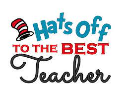 Hats Off To The Best Teacher Instant Download Machine Etsy Best Teacher Teacher Teacher Appreciation
