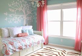 Teal White And Coral Bedroom Big Girl Bedrooms Girly Room Coral Room
