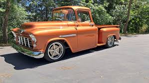 Image result for Orange 1955 Truck