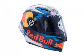 It's already known about the new design of agv pista r helmet, which was created in cooperation of valentino rossi and aldo drudi for the. Motorcycle Helmets Of Motogp 2018 Riders