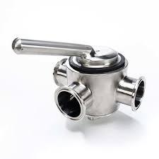 Valves with flow between ports one and three. Jme Ss11mpr3way Series 1 1 2 Rubber 3 Way Clamp Plug Valve 316 Stainless John M Ellsworth Co Inc