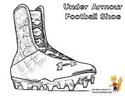 You can use our amazing online tool to color and edit the following soccer cleats coloring pages. Print Out This Under Armour Shoe Football Coloring Page Whaat Tell Other Sports Coloring Kids Your Eyebal Football Coloring Pages Free Football Football
