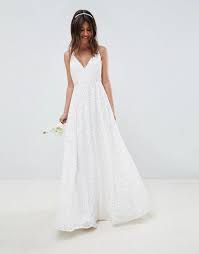 Asos Edition Asos Edition Sequin Cami Wedding Dress Asos Wedding Dress Dreamy Wedding Dress Wedding Dress Sequin