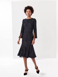 Sequin Tweed Dress Tweed Dress Dresses Oscar Dresses