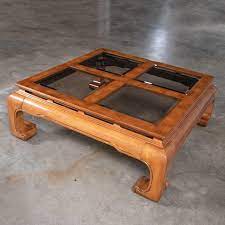 Do not contact me with unsolicited services or offers Chinoiserie Chow Leg Ming Style Large Square Coffee Table Attributed To Schnadig At 1stdibs