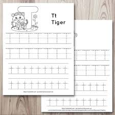 To get the most use out of these alphabet tracing worksheets, . Free Printable Letter T Tracing Worksheet For Preschool Kindergarten The Artisan Life