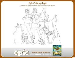 Epic Dvd Activity Sheets From Fox Home Entertainment Printable Activities Activity Sheets Epic Movie