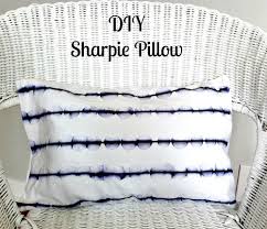 Diy Easy Sharpie Pillow Sharpie Pillow Sharpie Crafts Diy Sharpie