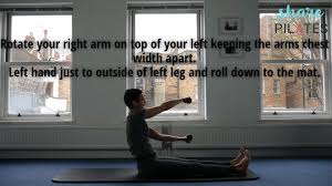 A Snippet Of A Roll Back Corkscrew With Weights From A New Class Added To The Website Link In Bio Adding Hand New Class Pilates For Beginners Online Pilates