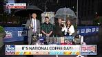 ‘Fox & Friends Weekend’ crew celebrates National Coffee Day