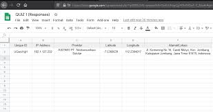 Cbt exam cara melihat nilai tugas yang ditutup youtube. Cara Mengetahui Ip Address Dan Lokasi Responden Quiz Google Form Segalahal Com