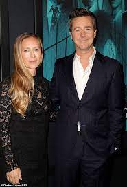 Edward harrison norton is an american actor and filmmaker. Edward Norton Is Supported By His Wife Shauna Robertson At His Motherless Brooklyn Premiere Daily Mail Online