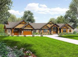 Our selection of ranch plans incorporate the best of today's innovation, styles and features. Spectacular 4 Bedroom Mountain Craftsman Single Story Home Floor Plan