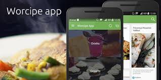 Worcipe Android Recipe App Source Code By Gabriel7 Food App Application Android Recipe Application