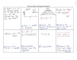 Look At These Examples On How To Solve Physics Word Problems Physics Problems Word Problems Physics