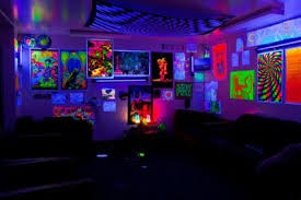Pin By Katie Lienemann On Womancave Ideas Neon Room Chill Room Hippie Bedroom Decor