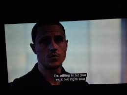 Vic's survival due to a woman