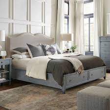 Gray Wood Bedroom Furniture Desain Tempat Tidur Kayu Jati